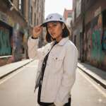 Jockey Gorra Plana Bad Eyes Corazón Roto Urbana Unisex - Imagen 5