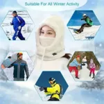 Gorro Pasamontañas Con Capucha A Prueba De Viento Y Frio - Imagen 3