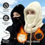 Gorro Pasamontañas Con Capucha A Prueba De Viento Y Frio - Imagen 4