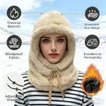 Gorro Pasamontañas Con Capucha A Prueba De Viento Y Frio - Imagen 5