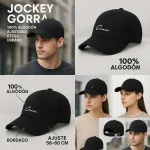 Jockey Gorra 100% Algodón Ajustable Estilo Urbano - Imagen 2