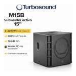 Subwoofer Activo Turbosound M15b 15 Sub Bajo Estudio 2200w - Imagen 2