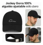 Jockey Gorra 100% Algodón Ajustable Estilo Urbano - Imagen 4