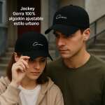 Jockey Gorra 100% Algodón Ajustable Estilo Urbano - Imagen 6