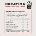Creatina Monohidratada Wild Protein 500 g Certificada INTA - Imagen 5