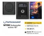 Subwoofer Activo Turbosound M15b 15 Sub Bajo Estudio 2200w - Imagen 5
