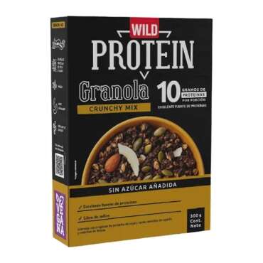 Granola Proteica Wild Protein Crunchy Mix 300 g Vegana