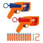 Nerf N Series Duo Pack 2 Lanzadores y 12 Dardos de Espuma - Imagen 6
