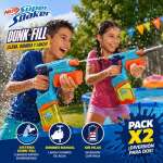 Pistolas de Agua Nerf Super Soaker Pack 2 Recarga Rápida - Imagen 2