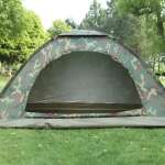 Carpa Camping 3 Personas con Mosquitero y Protección UV - Imagen 11