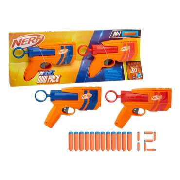 Nerf N Series Duo Pack 2 Lanzadores y 12 Dardos de Espuma