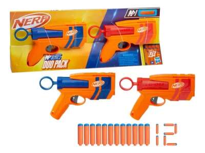Nerf N Series Duo Pack 2 Lanzadores y 12 Dardos de Espuma