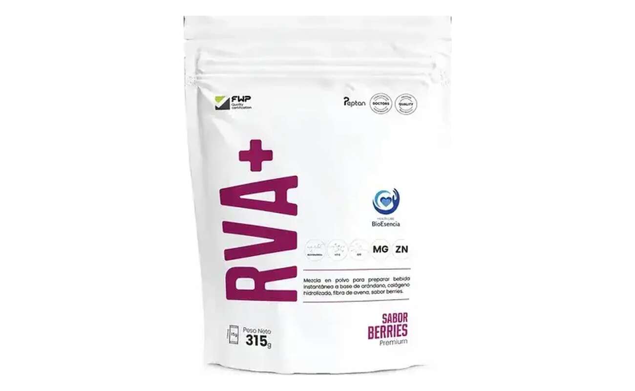 Colágeno Hidrolizado Renova Vitamina C y Zinc Berries 315 g