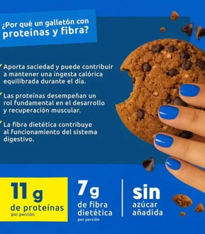 Galleta Proteica 11 g Proteína Wild Protein Pack 10 Unidades