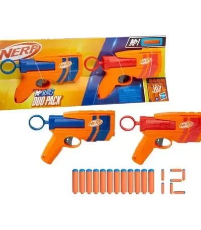 Nerf N Series Duo Pack 2 Lanzadores y 12 Dardos de Espuma