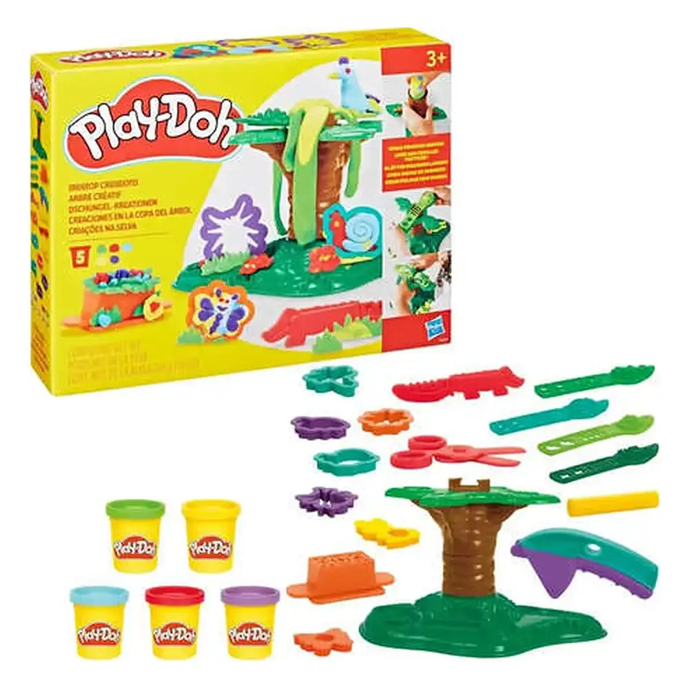 Set Play Doh Creaciones en la Copa del Árbol con 5 Botes